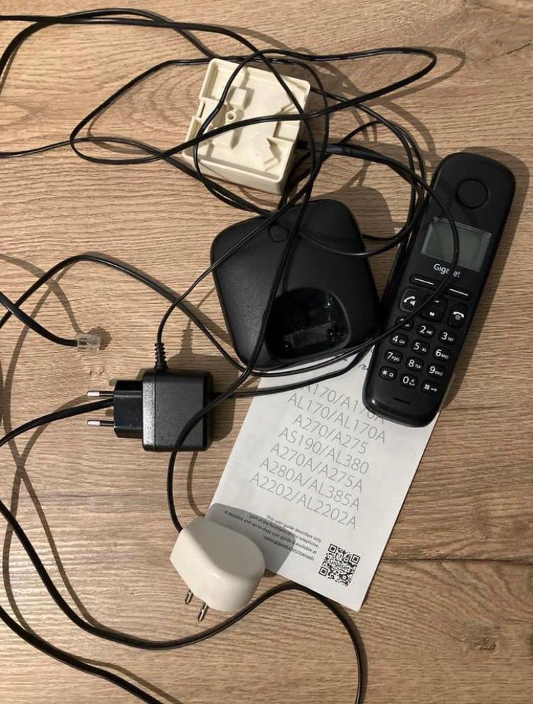 Gigaset A170/A170A DECT telefoon met basisstation, Ophalen of Verzenden, Zo goed als nieuw, 1 handset