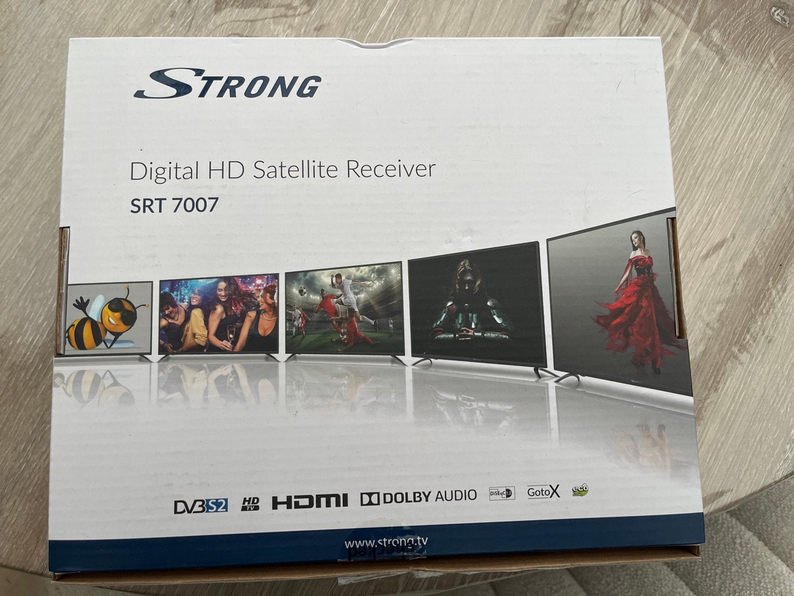 Strong Digital HD Satellite Receiver SRT 7007, Ophalen, Zo goed als nieuw, Decoder