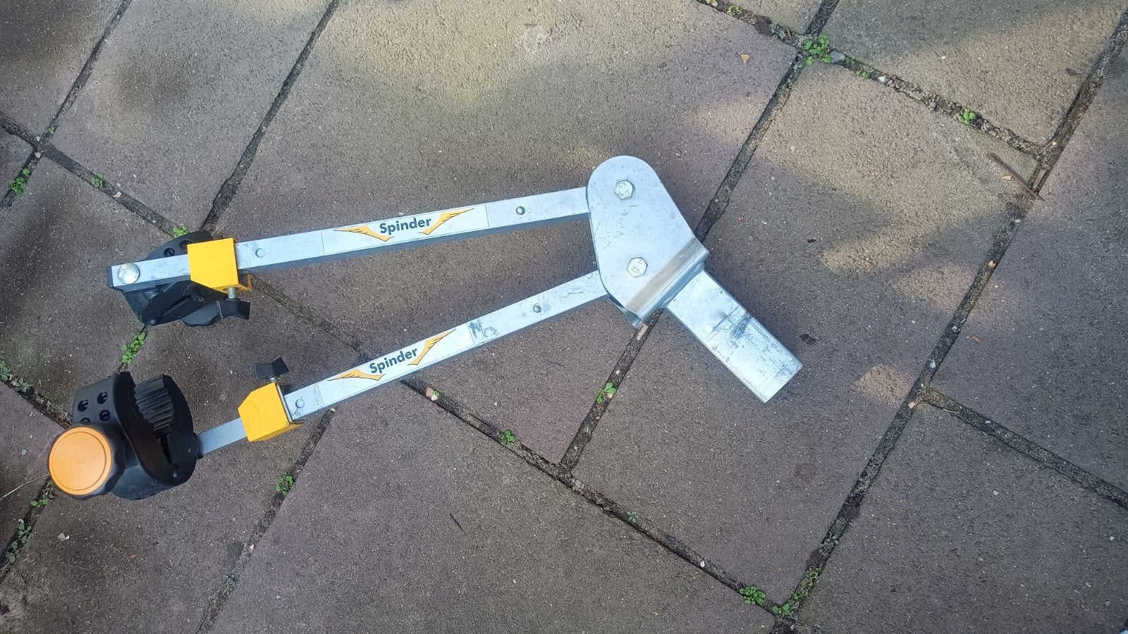 Spinder Falcon bovenbouw, zadelbuisklem, Auto diversen, Ophalen of Verzenden, Gebruikt, Trekhaakdrager