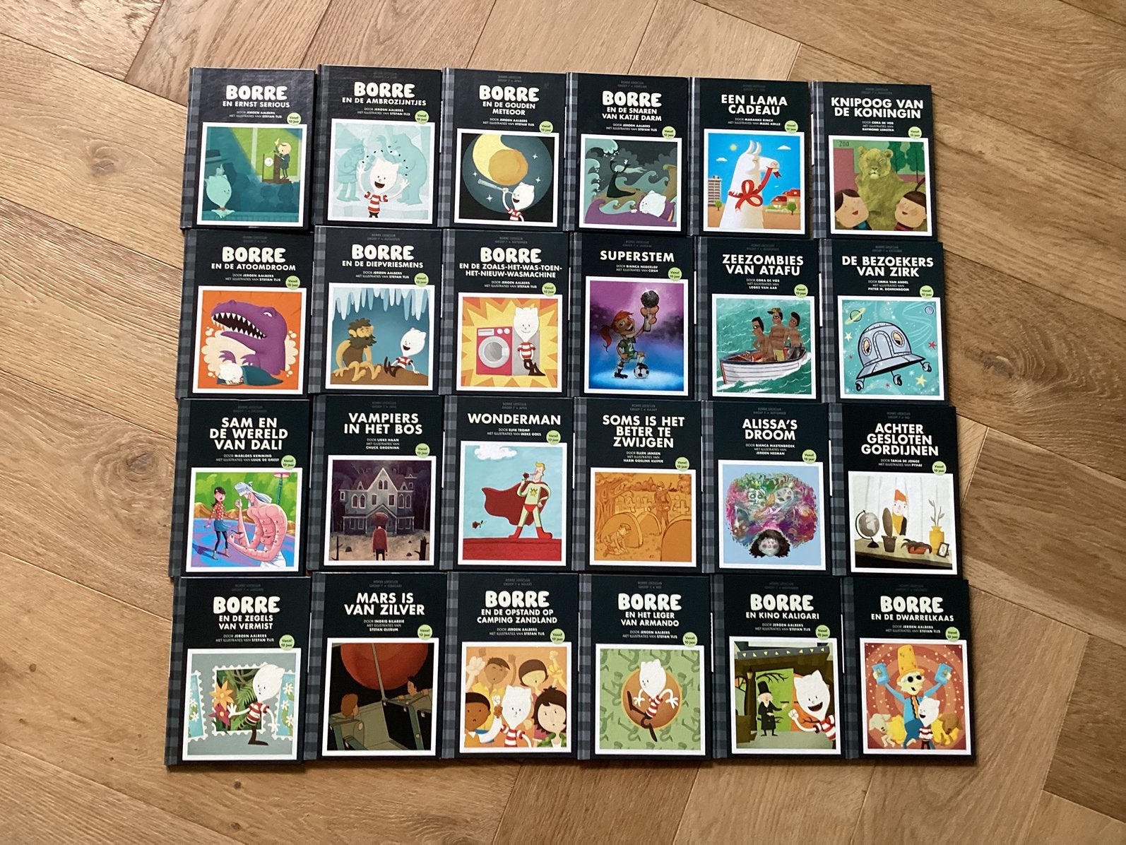 Borre boeken groep 7 - complete set 24 boeken met bewaardoos, Ophalen of Verzenden, Nieuw