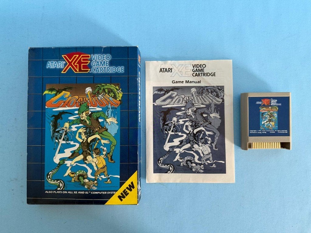 Crossbow (Atari XL/XE), Avontuur en Actie, Gebruikt, 1 speler, Ophalen of Verzenden