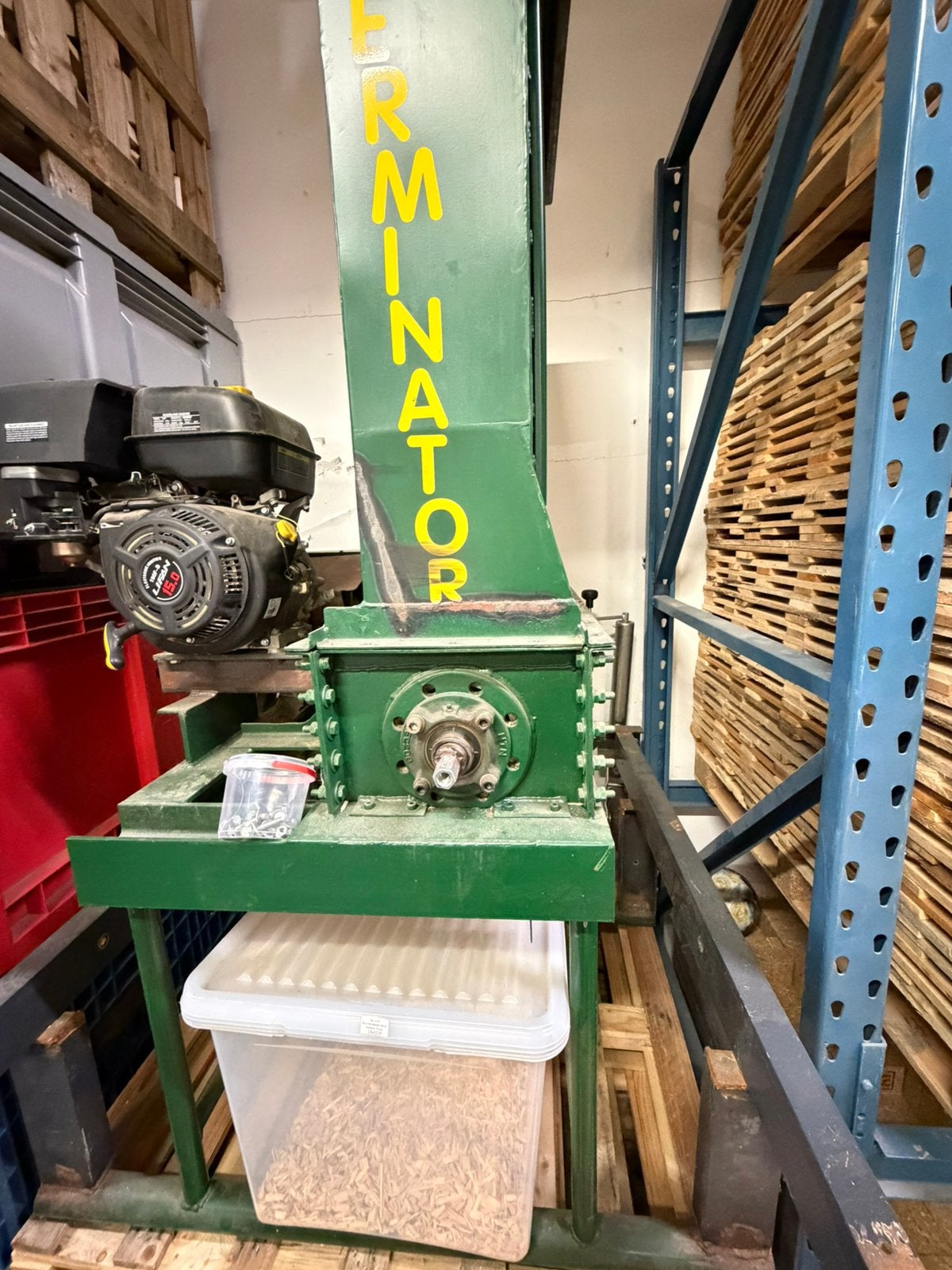 Terminator Houtversnipperaar / Shredder met Benzinemotor, Ophalen of Verzenden