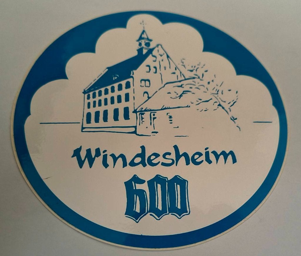 Sticker Windesheim 600, Ophalen of Verzenden, Zo goed als nieuw, Overige typen