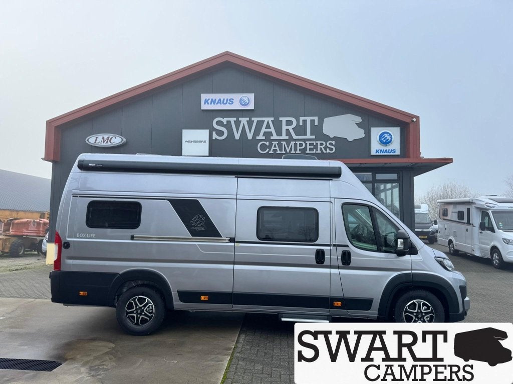 Knaus Boxlife 630 ME Platinum Selection, GRATIS STALLING, Caravans en Kamperen, Campers, Automaat, Fiat, Koelkast, Tot en met 2