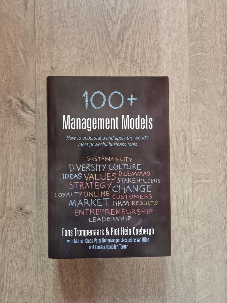 100+ Management Modellen - Fons Trompenaars, Ophalen of Verzenden, Zo goed als nieuw, Management, Fons Trompenaars & Piet Hein Coebergh