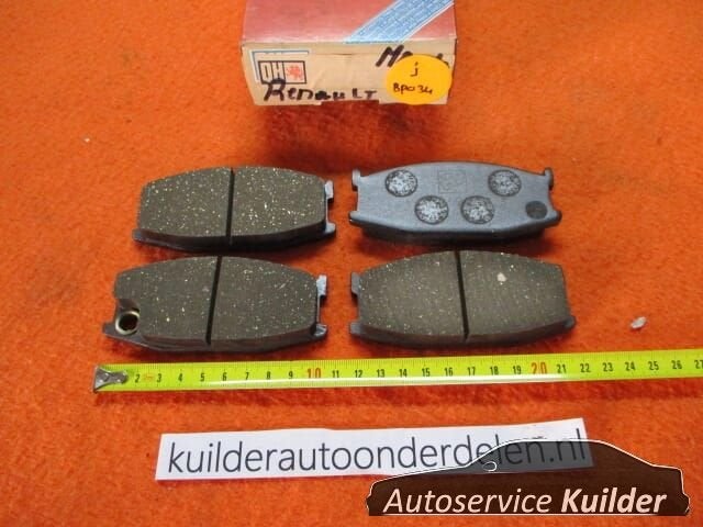 Remblokken Mazda 626 I  626 coupe QH  bp285  bp034, -, -, Nieuw, Ophalen of Verzenden
