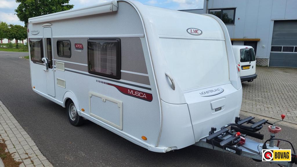 LMC Musica 470 E Mover Vloerverwarming, Caravans en Kamperen, Caravans, Bedrijf, tot en met 4, 1000 - 1250 kg, Standaardzit, LMC en Münsterland