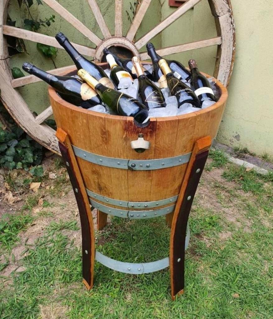 Wijnvat huren, receptie feest bruiloft, Ophalen, Tuin en Ton, Nieuw, IJzendijke