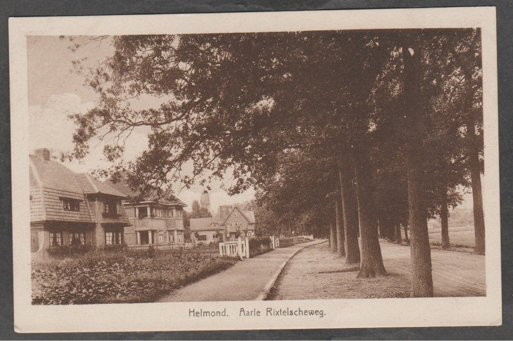 helmond arle rixtelweg, Verzenden, 1920 tot 1940, Ongelopen, Noord-Brabant
