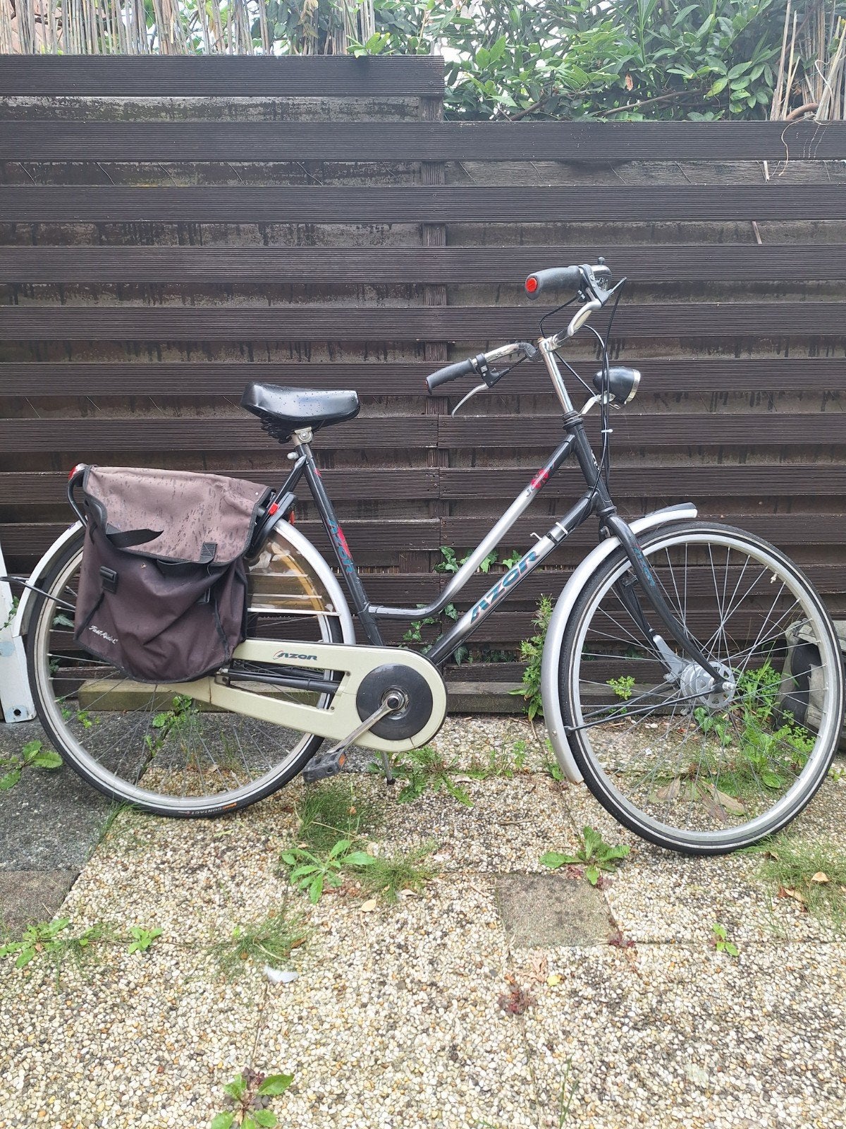 Damesfiets Azor Jersey 57 cm., Versnellingen, Zo goed als nieuw, Trommelrem, 56 cm of meer
