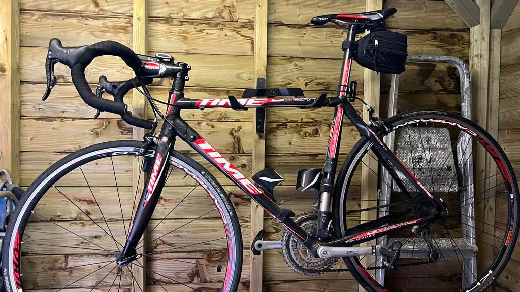 ✅ Time replica VXSR unieke racefiets Tom Boonen!, Overige merken, 28 inch, Gebruikt, Carbon