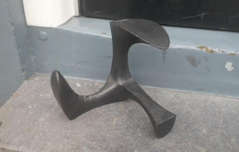 Vintage gietijzeren schoenleest leest voor schoenmaker 20 cm, Antiek en Kunst, Ophalen of Verzenden