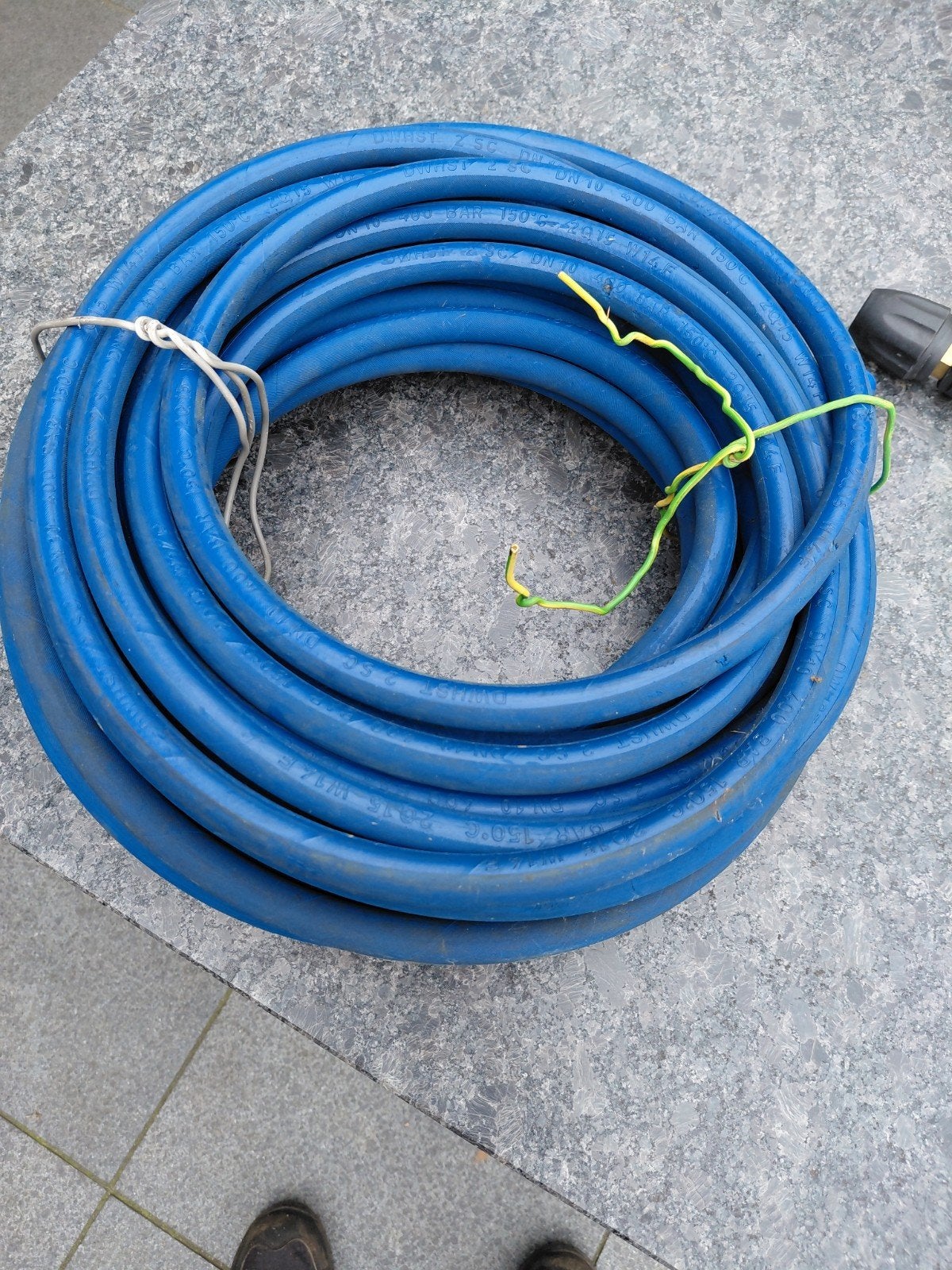 Hogedrukslang 20 mtr 2sc 400bar 150 C, Tuin en Terras, Ophalen