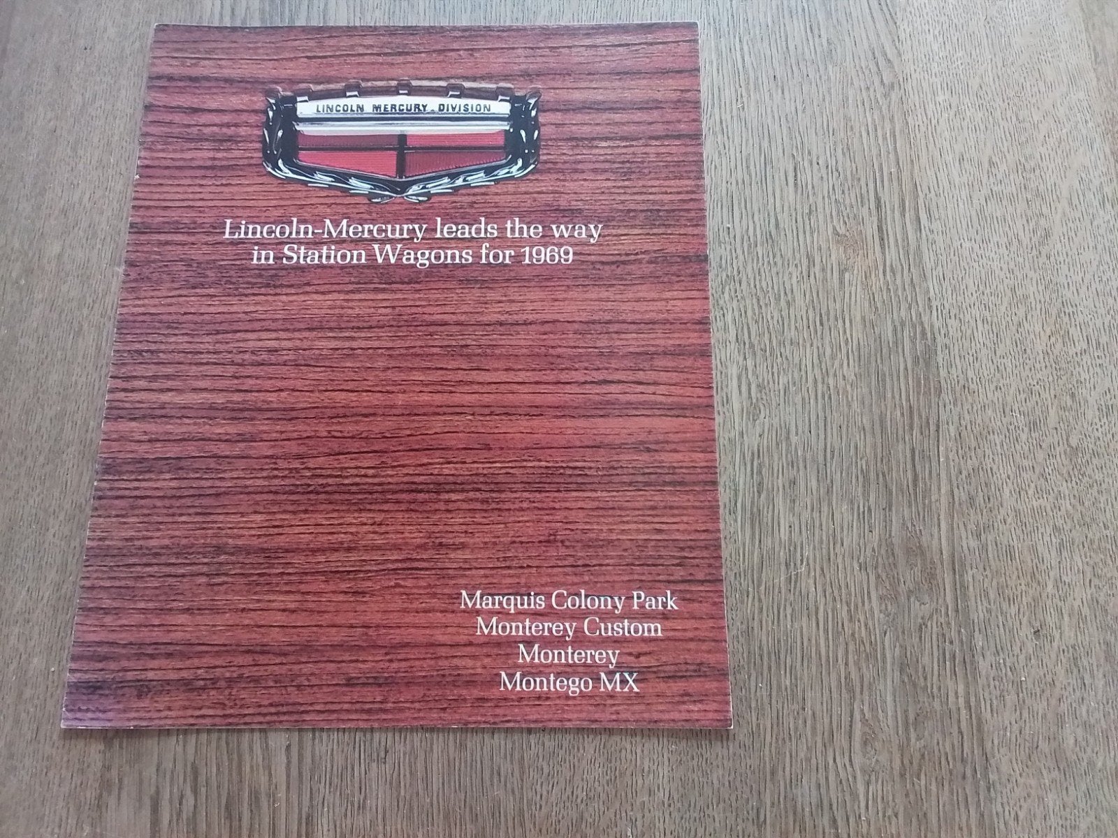 Folder Mercury Lincoln Station Wagons 1969, Ophalen of Verzenden, Overige merken