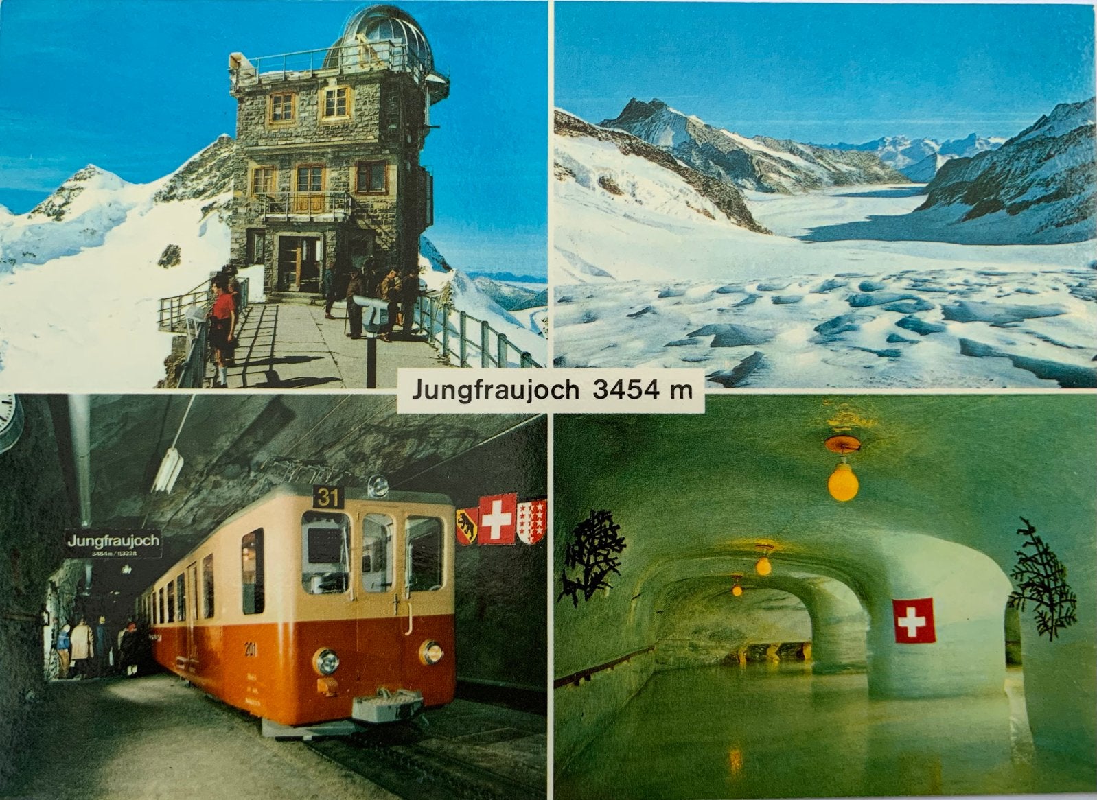 Zwitserland, Jungfraujoch., Ophalen of Verzenden, Overig Europa