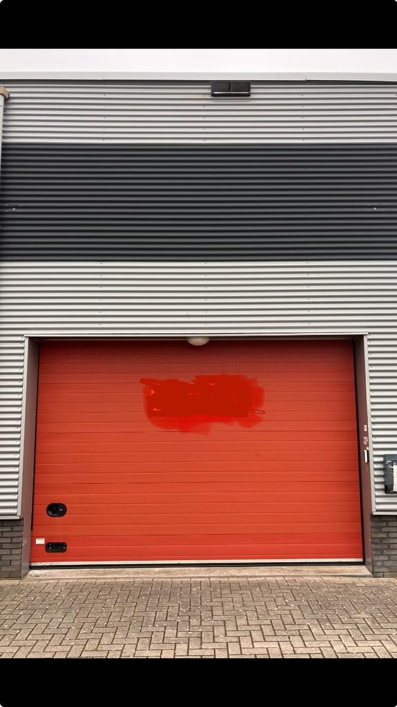 Sectionaaldeur handbediend, Doe-het-zelf en Verbouw, Rolluiken, Zo goed als nieuw, 200 cm of meer, Ophalen