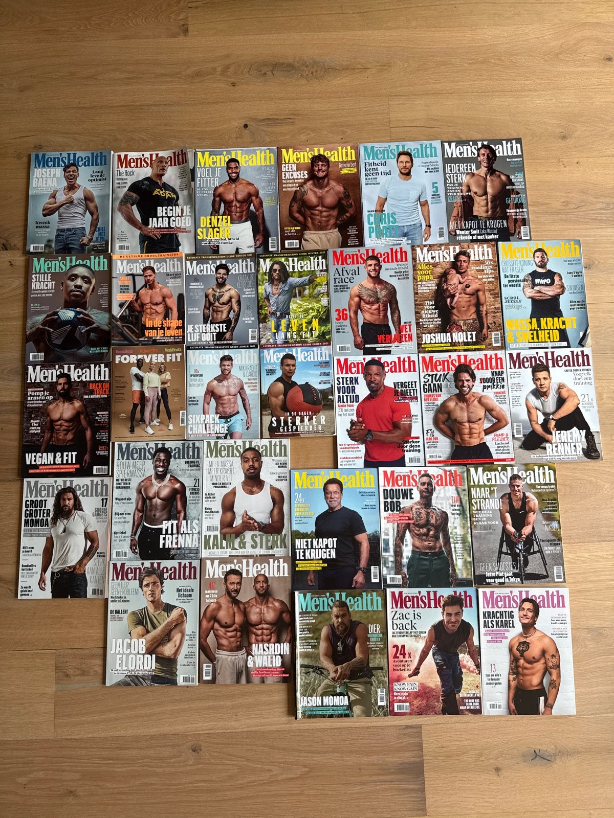 Grote collectie Men's Health magazines, Boeken, Tijdschriften en Kranten, Ophalen of Verzenden, Zo goed als nieuw, Overige typen