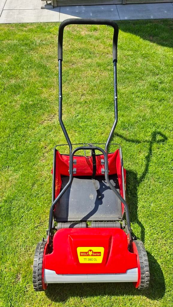 Handgrasmaaier van Wolf Garten., Kooimesmaaier, Ophalen, Gebruikt