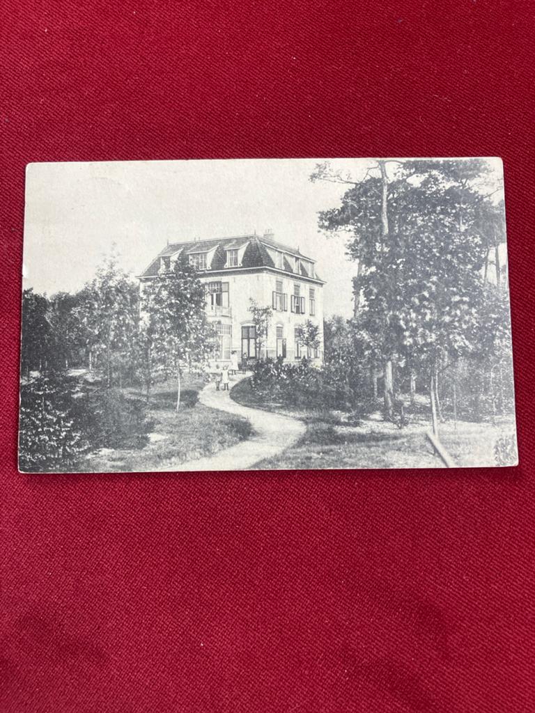 Oude Ansichtkaart Villa Hoogt ‘t Kruis Hilversum, Verzamelen, Ansichtkaarten | Nederland, Ophalen of Verzenden, Voor 1920, Gelopen
