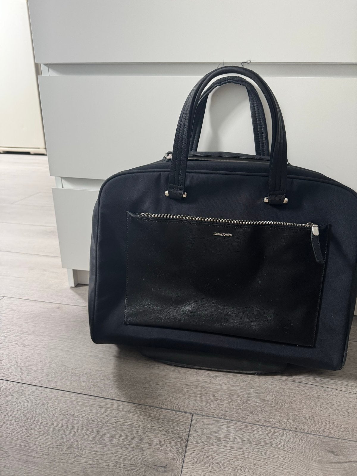 Samsonite laptop tas op wielen - ook als draagtas te gebruik, Computers en Software, Laptoptassen, Ophalen, 17 inch of meer, Gebruikt
