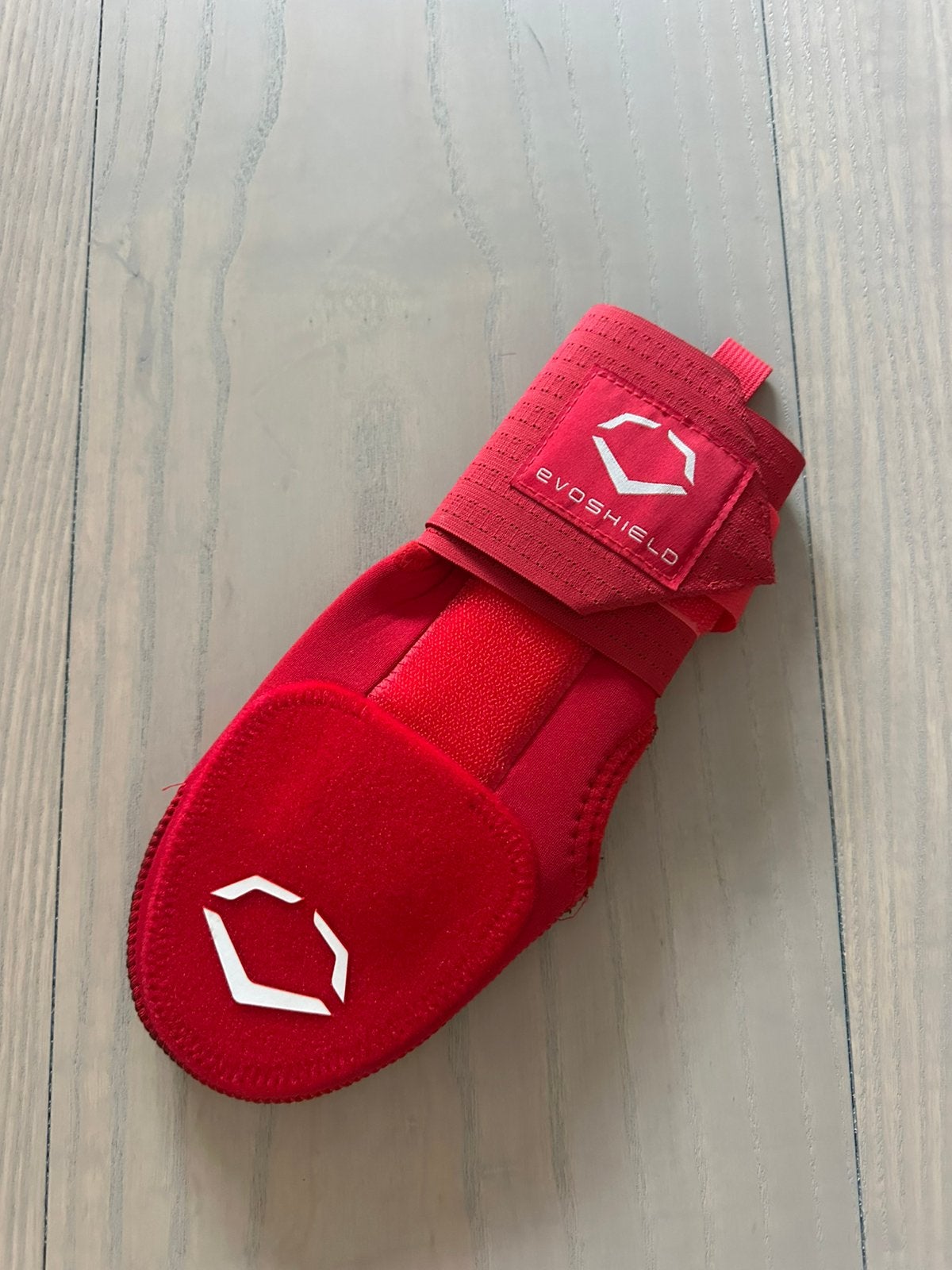 Evoshield sliding mitt rood honkbal sport rechterhand, Ophalen of Verzenden, Zo goed als nieuw