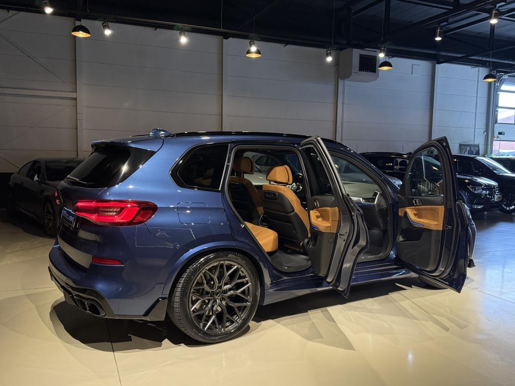 BMW X5 xDrive45e M-Pakket Panodak|LASER|3DCamera|Headup Blau, Auto's, BMW, Automaat, Gebruikt, Met garantie (alle), Blauw
