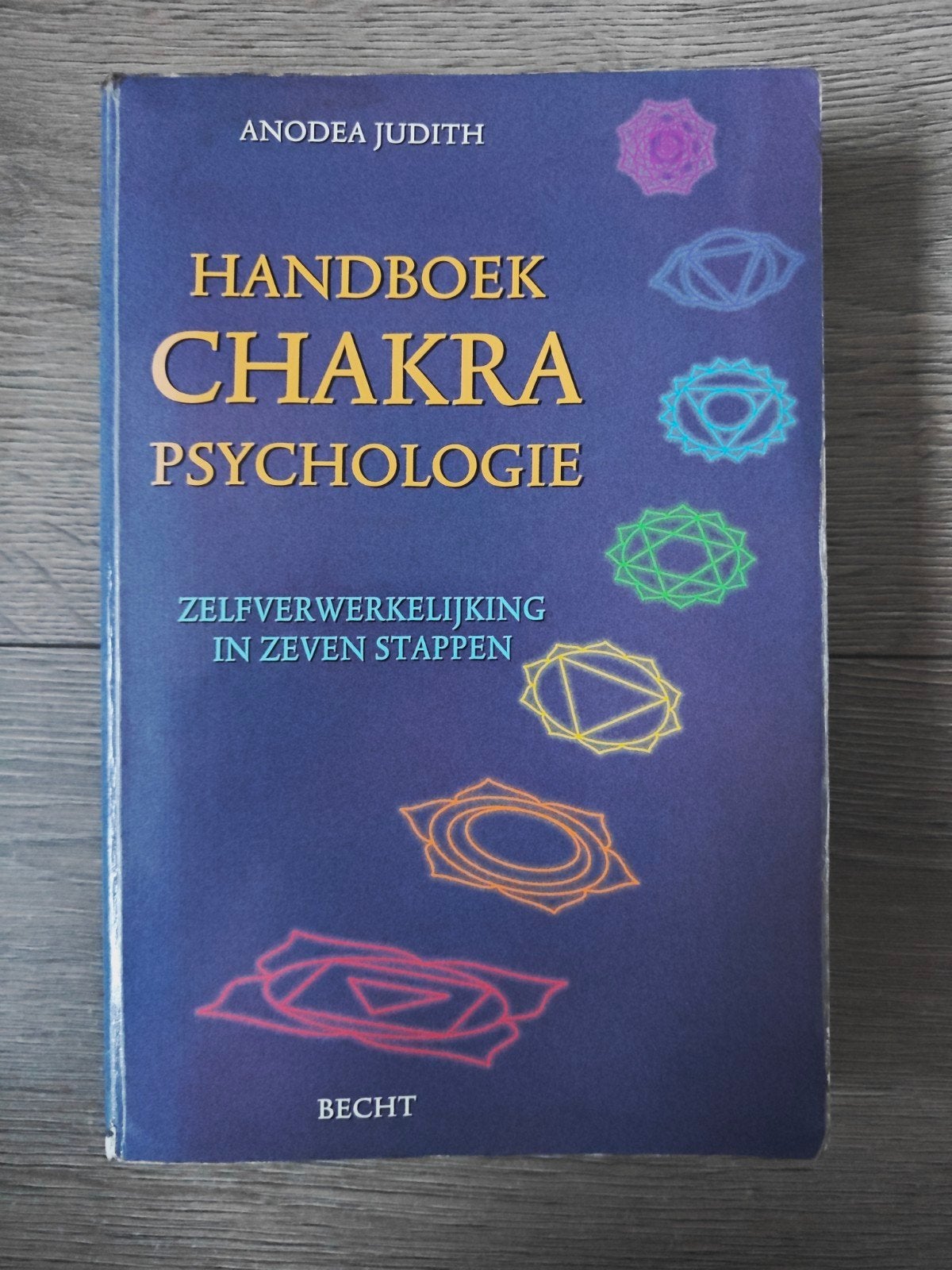 Handboek chakra psychologie – Anodea Judith | Spiritualiteit, Achtergrond en Informatie, Ophalen of Verzenden, Zo goed als nieuw