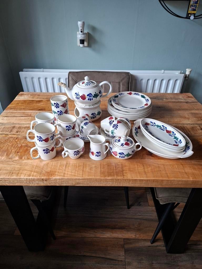 Boerenbond servies, Antiek en Kunst, Antiek | Servies compleet, Ophalen