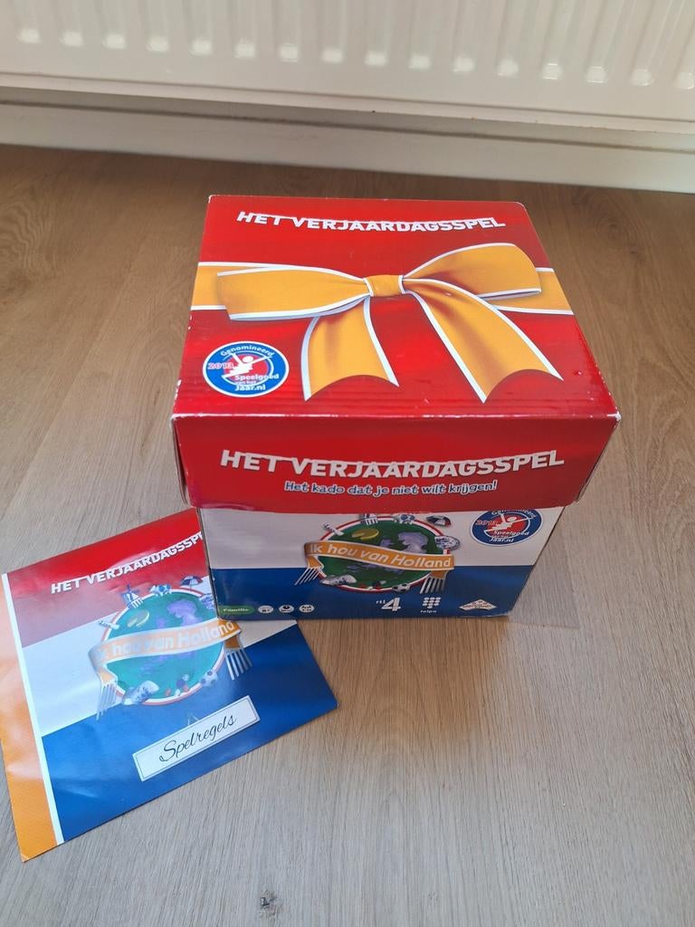 Verjaardagsspel Ik Hou Van Holland, Hobby en Vrije tijd, Gezelschapsspellen | Bordspellen, Vijf spelers of meer, Ophalen of Verzenden