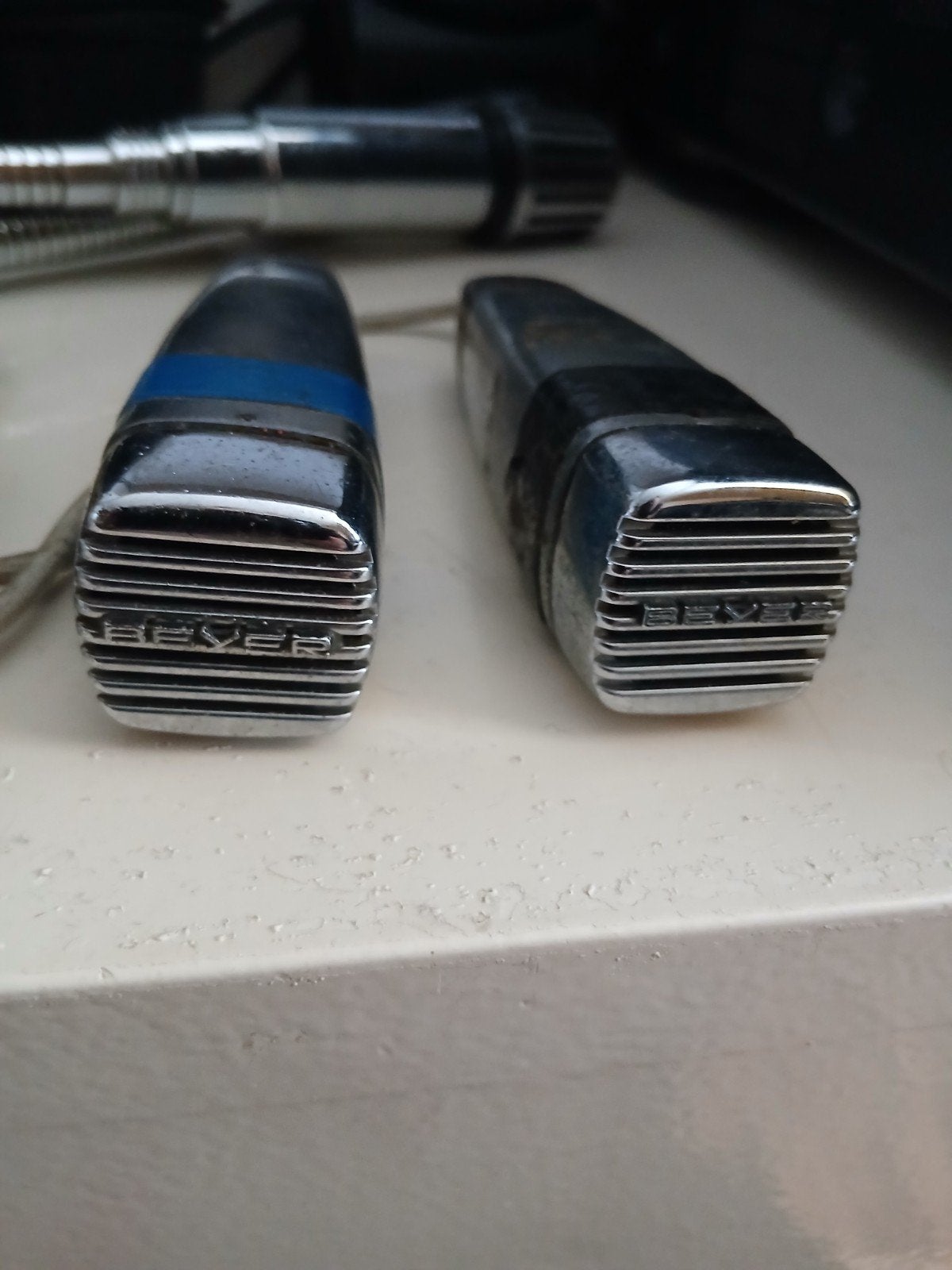Vintage Beyerdynamic M500 Microfoons (2 stuks), Muziek en Instrumenten, Microfoons, Ophalen of Verzenden, Gebruikt, Zangmicrofoon