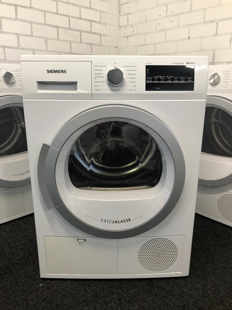 8kg Condensdroger Siemens iQ500 MET GARANTIE 7dgn pw, Ophalen, Minder dan 85 cm, 8 tot 10 kg, Zo goed als nieuw