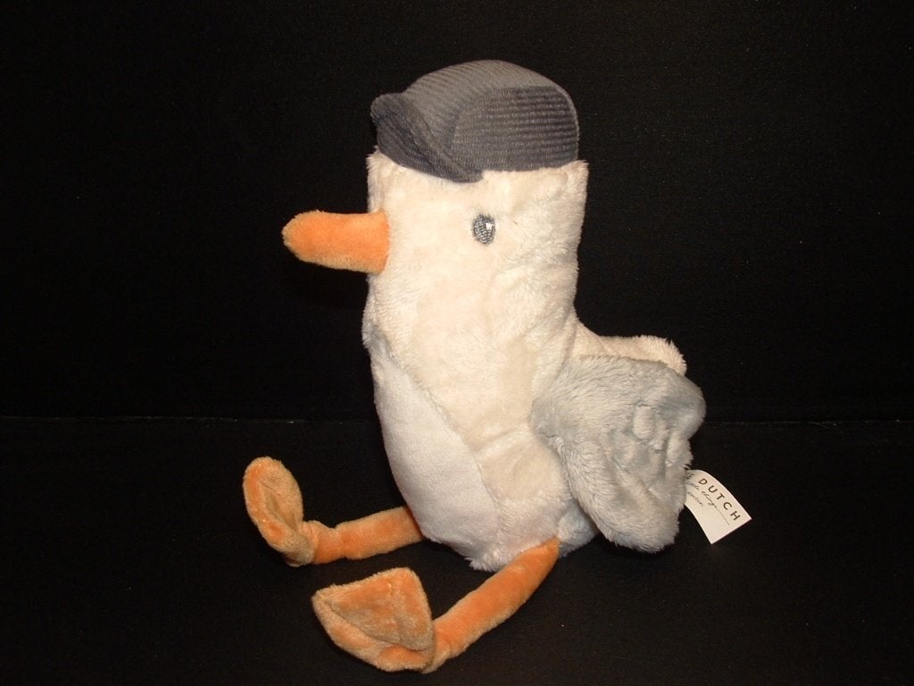 LITTLE DUTCH SAILOR BAY MEEUW KUIKEN VOGEL PLUCHE WIT, Ophalen of Verzenden, Nieuw, Overige typen