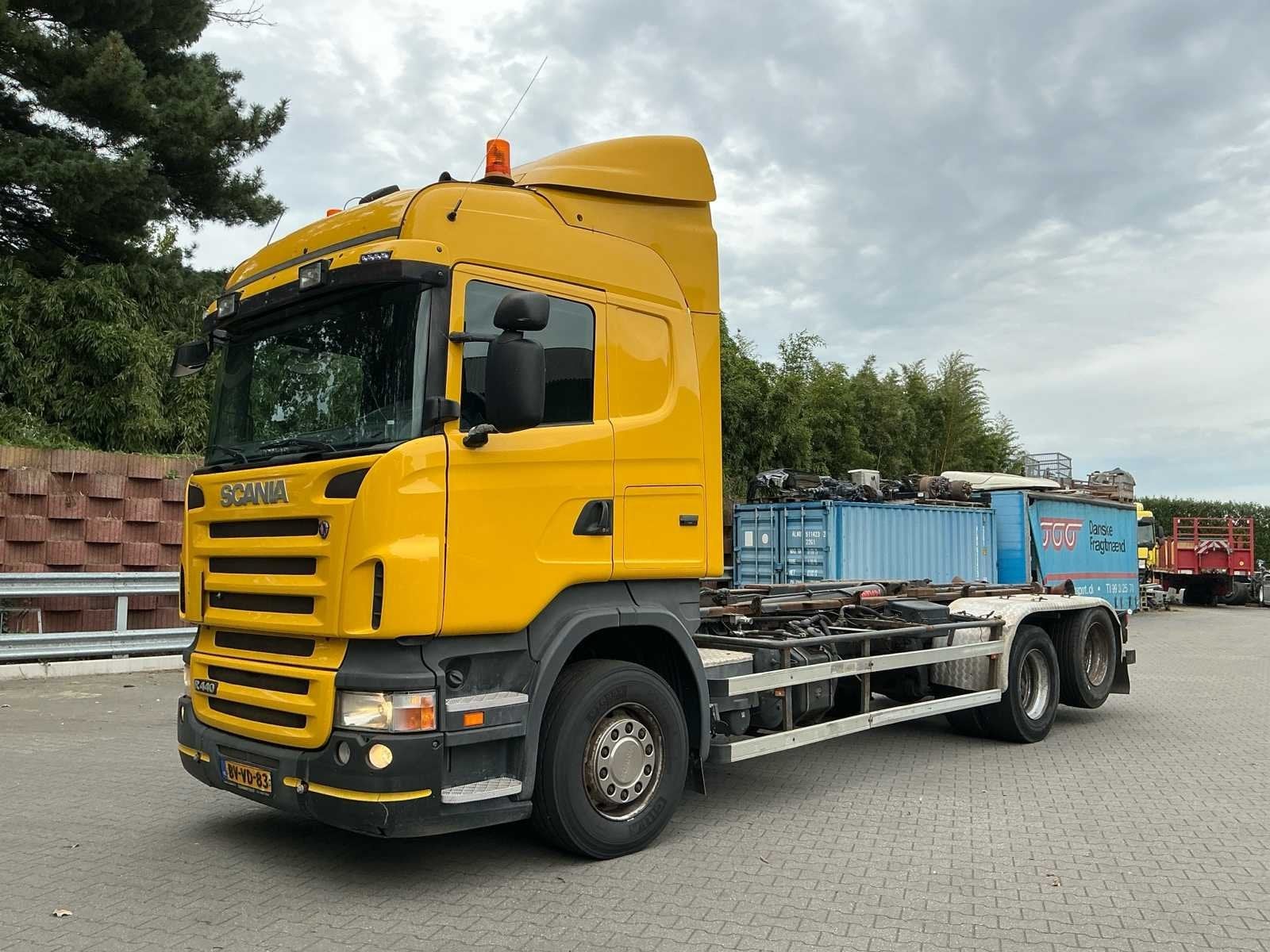 2009 Scania R440 Haakarm Vrachtwagen, Euro 5, Scania, Overige brandstoffen, Bedrijf