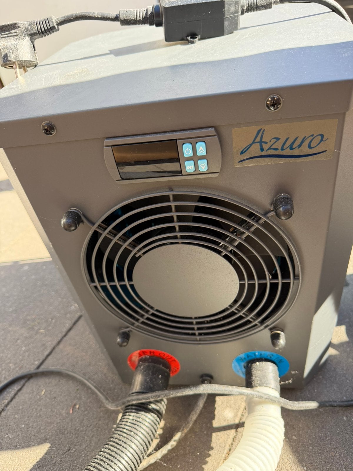 Warmtepomp azuro 2.5kw, Tuin en Terras, Zwembad-toebehoren, Ophalen, Zo goed als nieuw