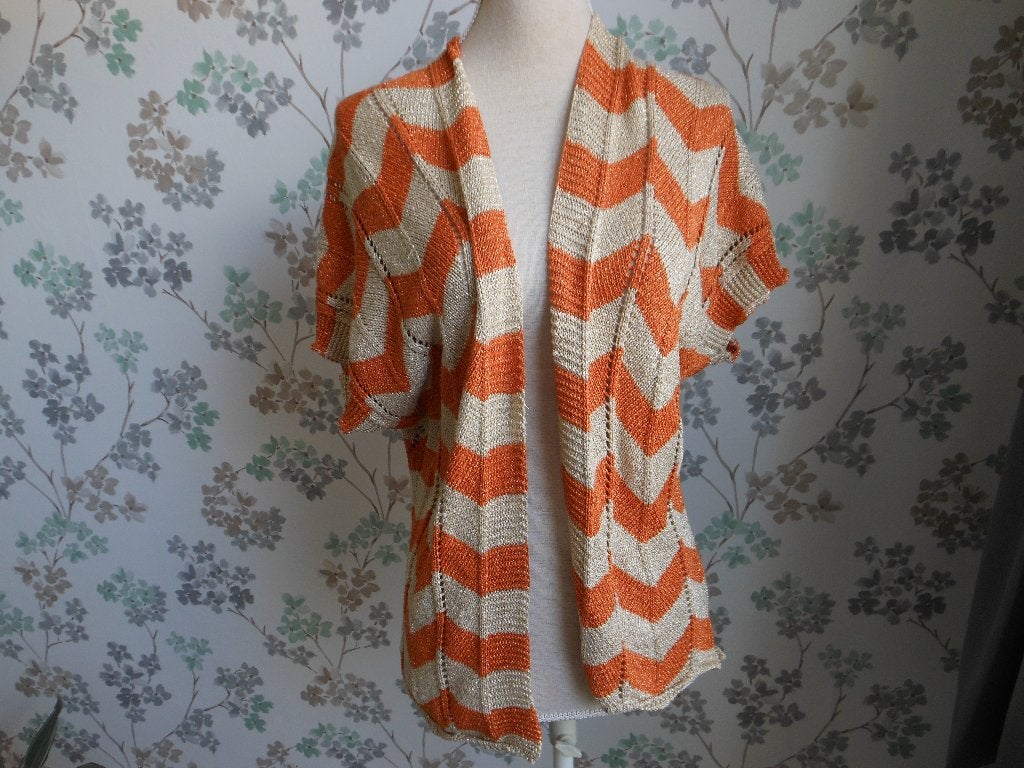 Gaaf vest met gouddraad, Kleding | Dames, Ophalen of Verzenden, Zo goed als nieuw, Maat 46/48 (XL) of groter, Meerkleurig