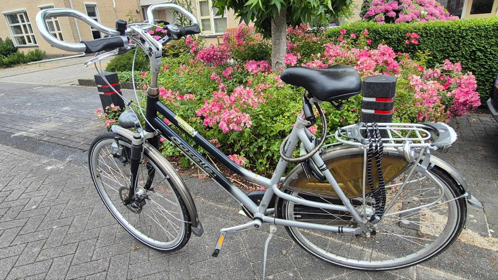 Gazelle fiets van Gazelle, Fietsen en Brommers, Fietsen | Dames | Sportfietsen en Toerfietsen, Ophalen, Gebruikt, Minder dan 10 versnellingen