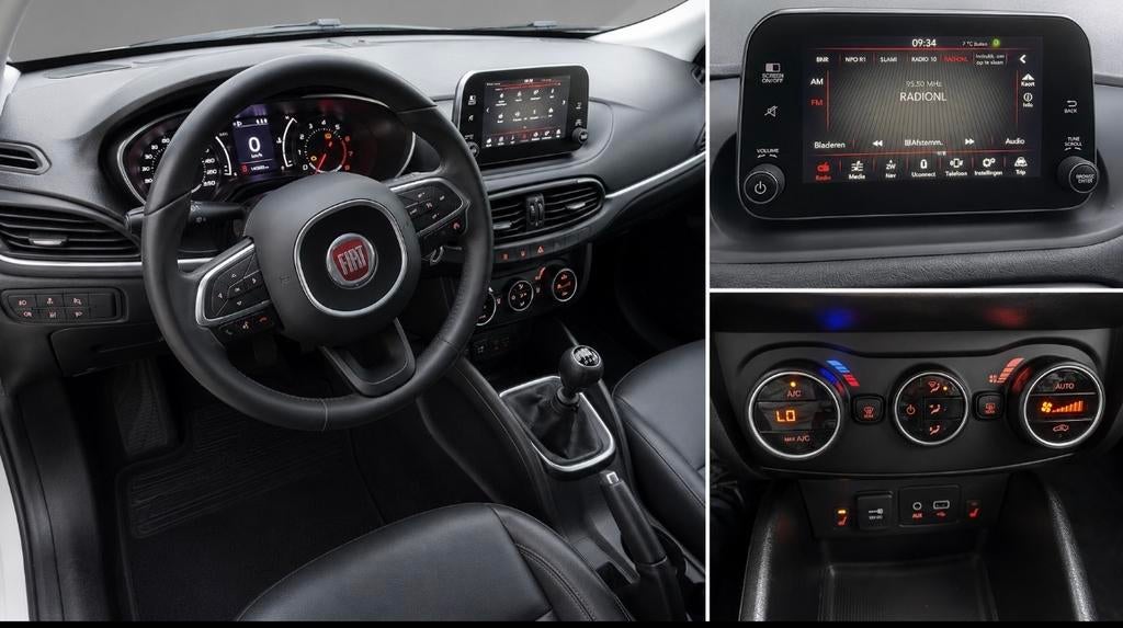 In prijs verlaagd: Fiat Tipo Lounge 1.4 16V 95pk 2018 Wit, Auto's, Fiat, Voorwielaandrijving, Zwart, Wit, Particulier
