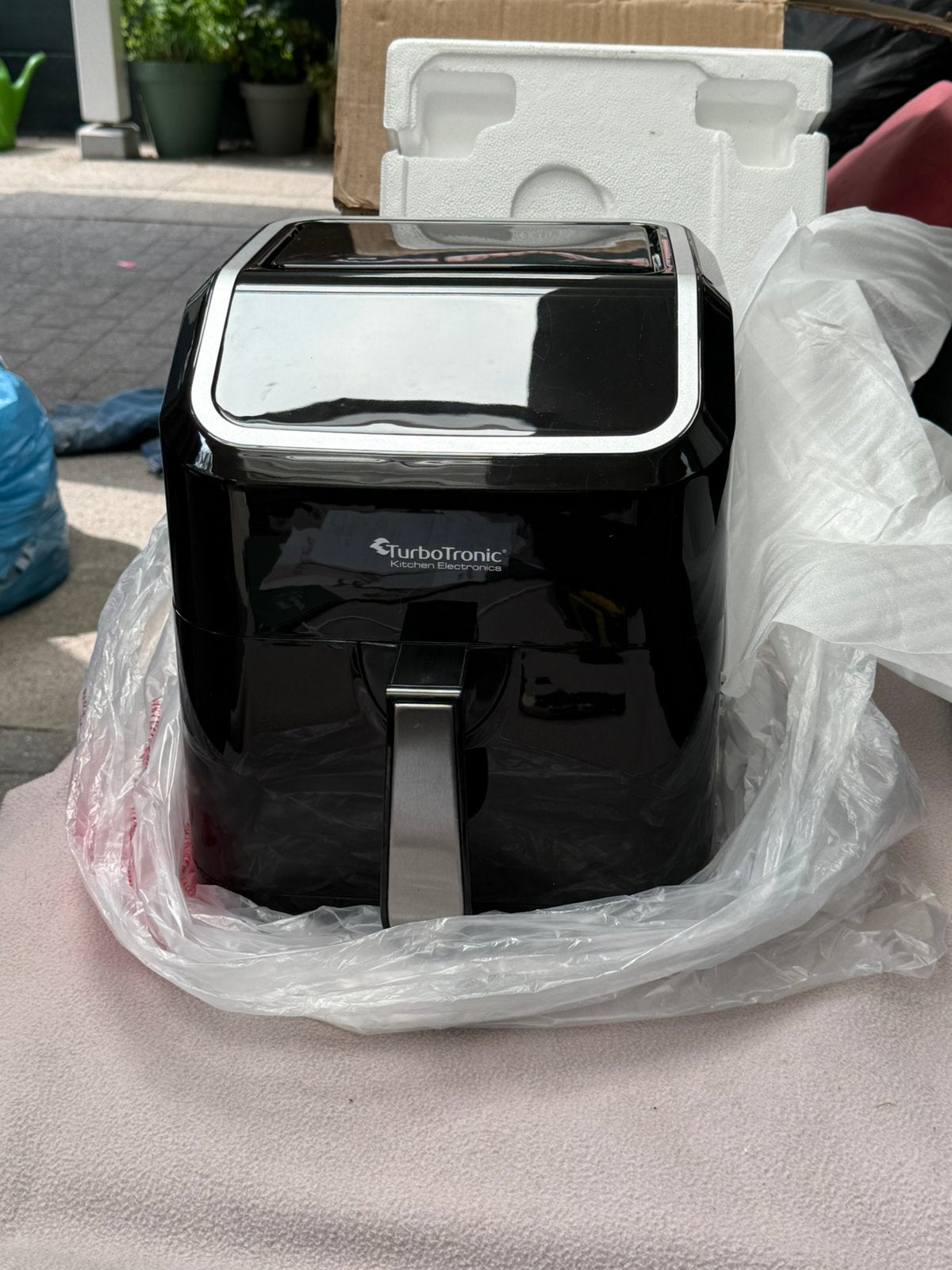 TurboTronic XL Airchef Professionele Airfryer TT-AF12D “NEW”, Ophalen, Nieuw, Airfryer XL, 1500 gram of meer