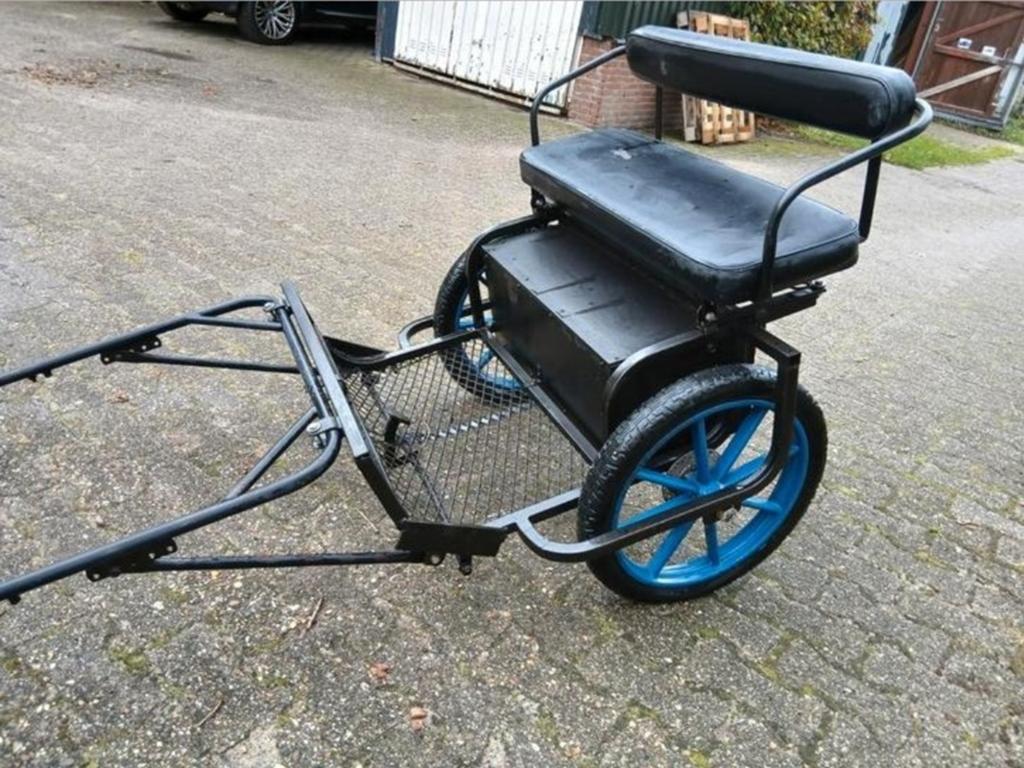 Shetlander/ kleine pony sulky voor 1 en 2 span, Ophalen of Verzenden