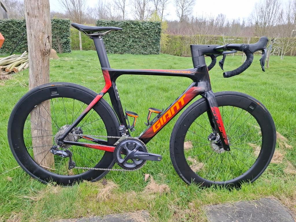 Giant Propel ADV PRO DISC Medium, Fietsen en Brommers, Fietsen | Racefietsen, Ophalen, Carbon, Giant, Meer dan 20 versnellingen