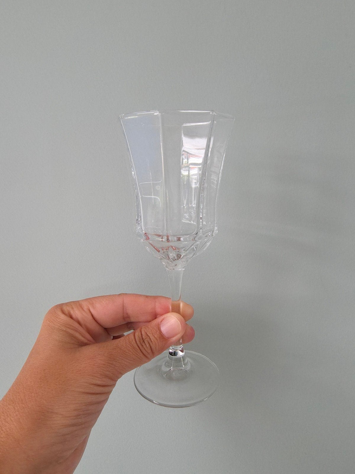 Vintage setje Luminarc Octime glazen, 8 stuks, 16 cm h, Ophalen of Verzenden