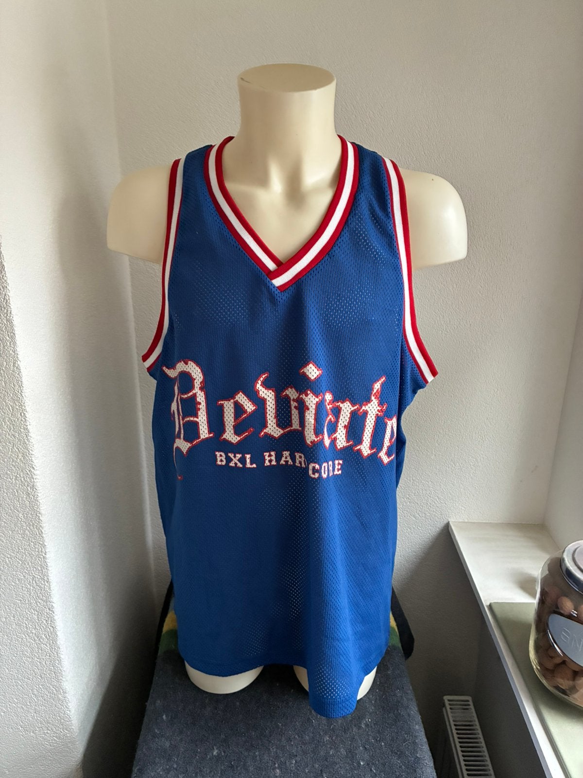 Deviate Bruxelles Hardcore basketball shirt XXL, Sport en Fitness, Basketbal, Ophalen of Verzenden, Zo goed als nieuw, Kleding