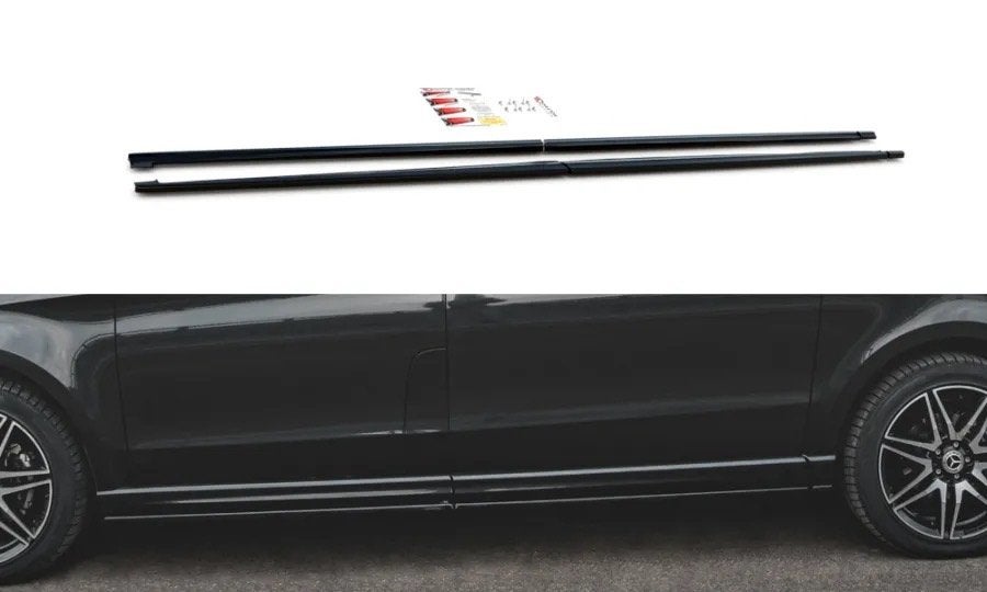 Maxton Side Skirts Diffusers Mercedes V-Klasse W447 AMG NW!, Ophalen of Verzenden