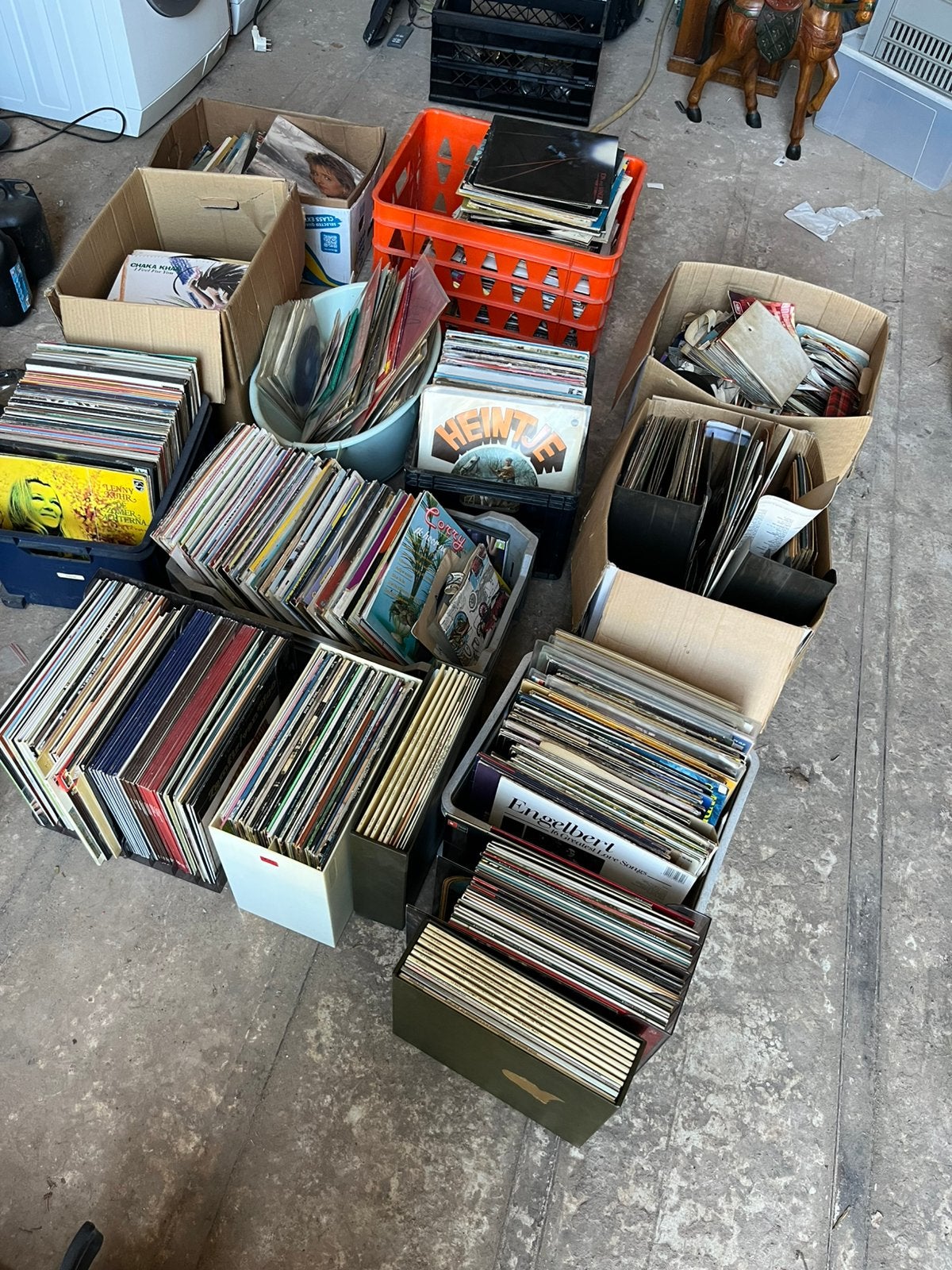 Grote parij lp’s, Ophalen, Gebruikt