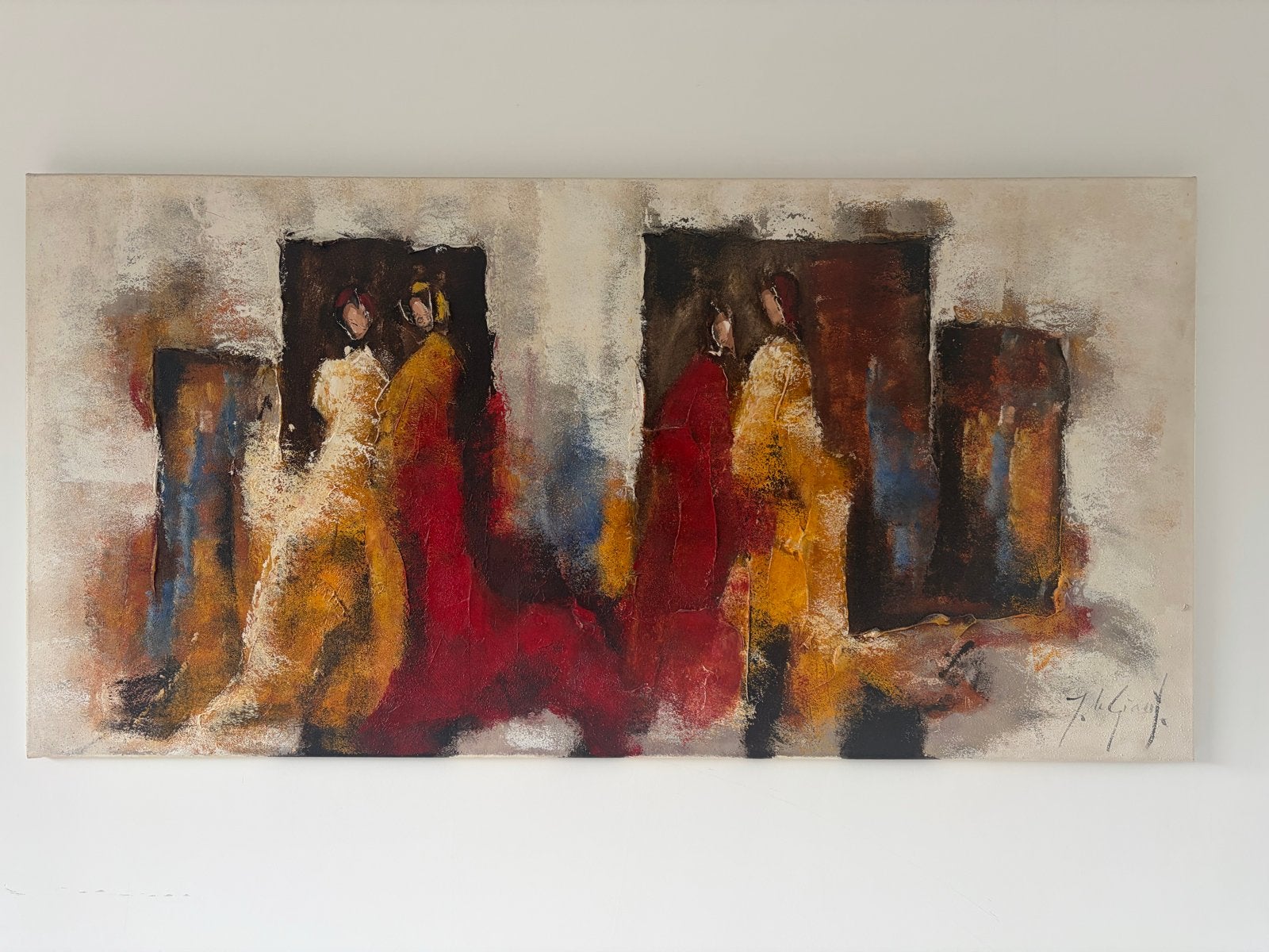 Schilderij Jochem de Graaf 80x160 cm, Ophalen of Verzenden