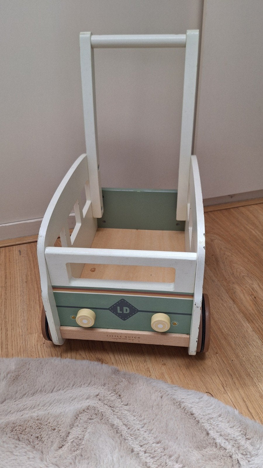 Little Dutch Vintage Loopwagen – Gebruik, Kinderen en Baby's, Speelgoed | Houten speelgoed, Ophalen, Gebruikt, Duw- of Trekspeelgoed