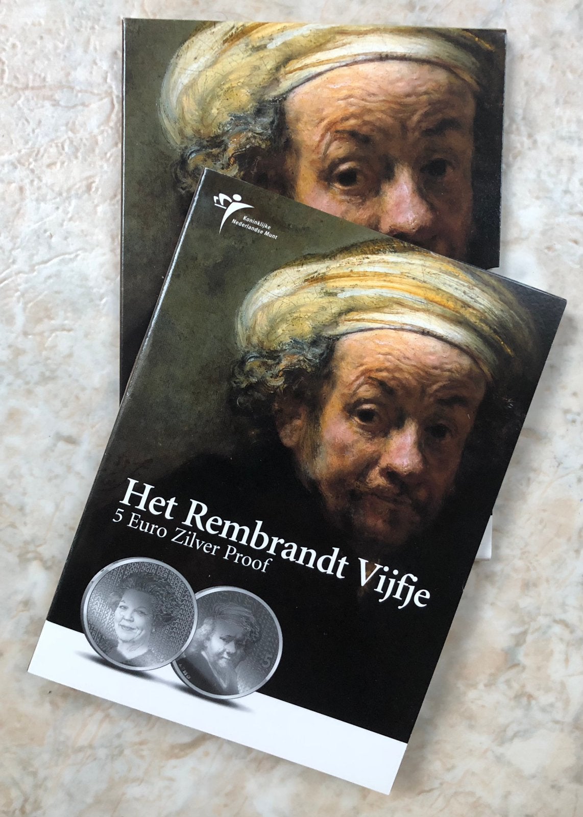 5 euro 2006. Het Rembrandt Vijfje, zilver, proof., Verzenden, Koningin Beatrix, Zilver, Euro's