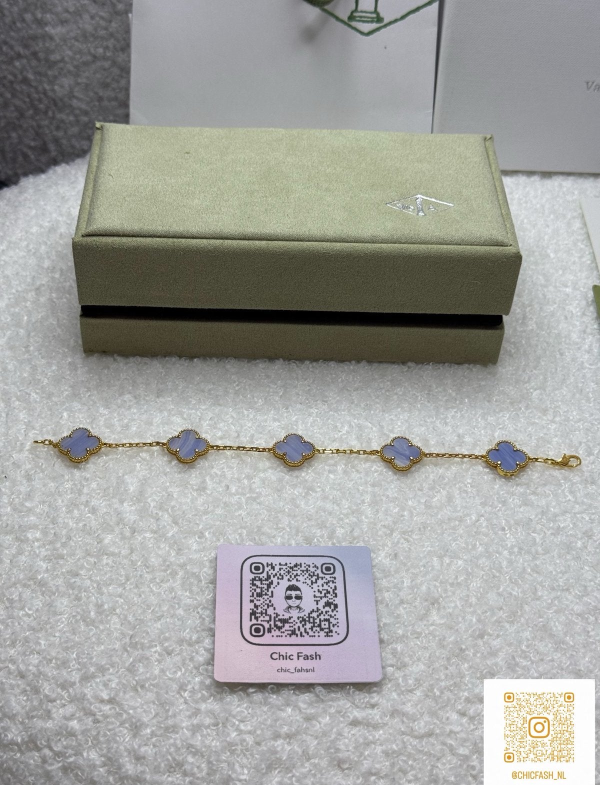 Van Cleef & Arpels Alhambra - Armband, Ophalen of Verzenden, Zo goed als nieuw, Goud