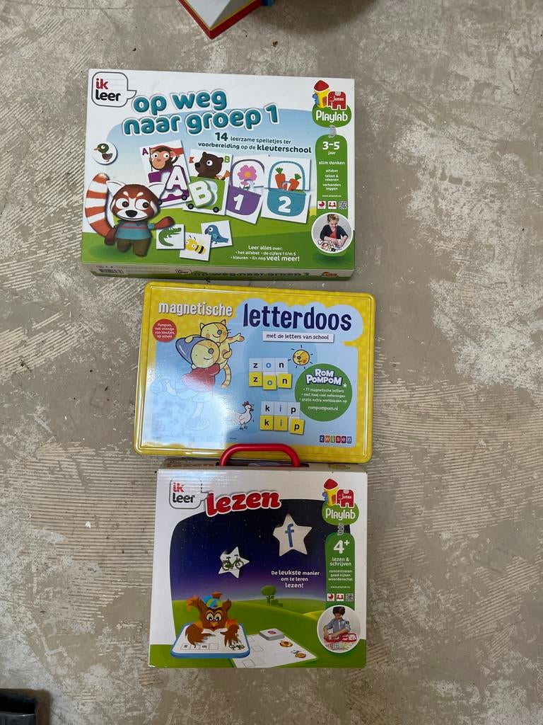 Jumbo Ik Leer: Op Weg naar Groep 1, Letterdoos & Lezen, Ophalen, Gebruikt, Taal en Lezen