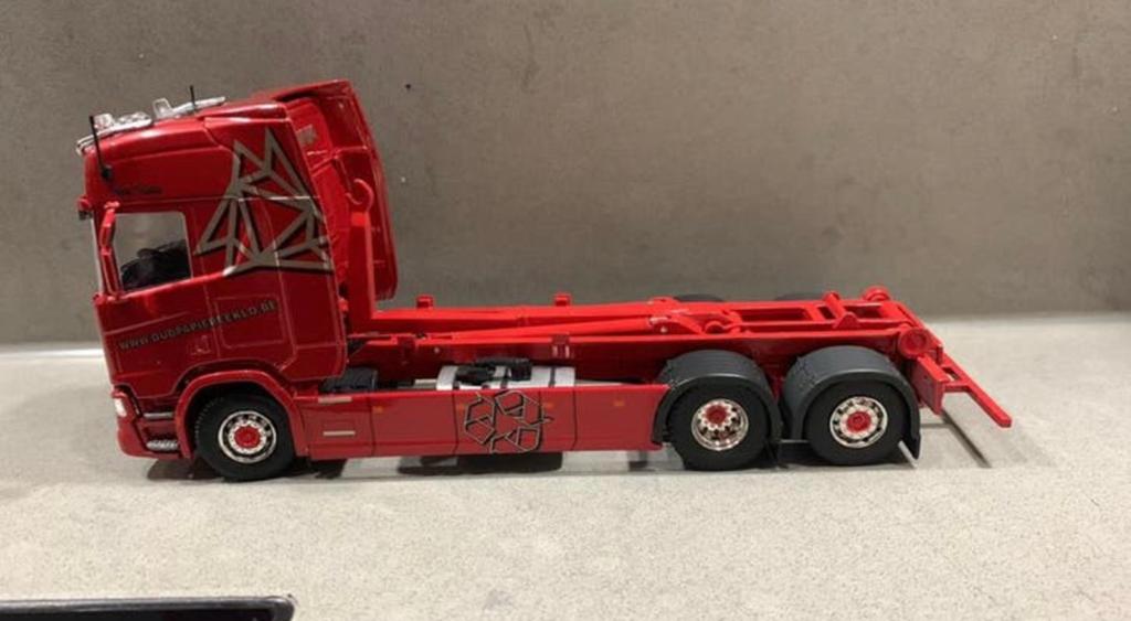Tekno Scania Haakarm hooklift container truck, Ophalen of Verzenden, Nieuw, Bus of Vrachtwagen, Tekno